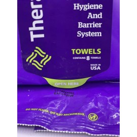Theraworx 2-pack Theraworx Protect Advanced Hygiene & Barrier System 8 Towels Exp:2026
