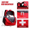 First Aid Backpack Emergency Medical Empty Waterproof Survival First Responder