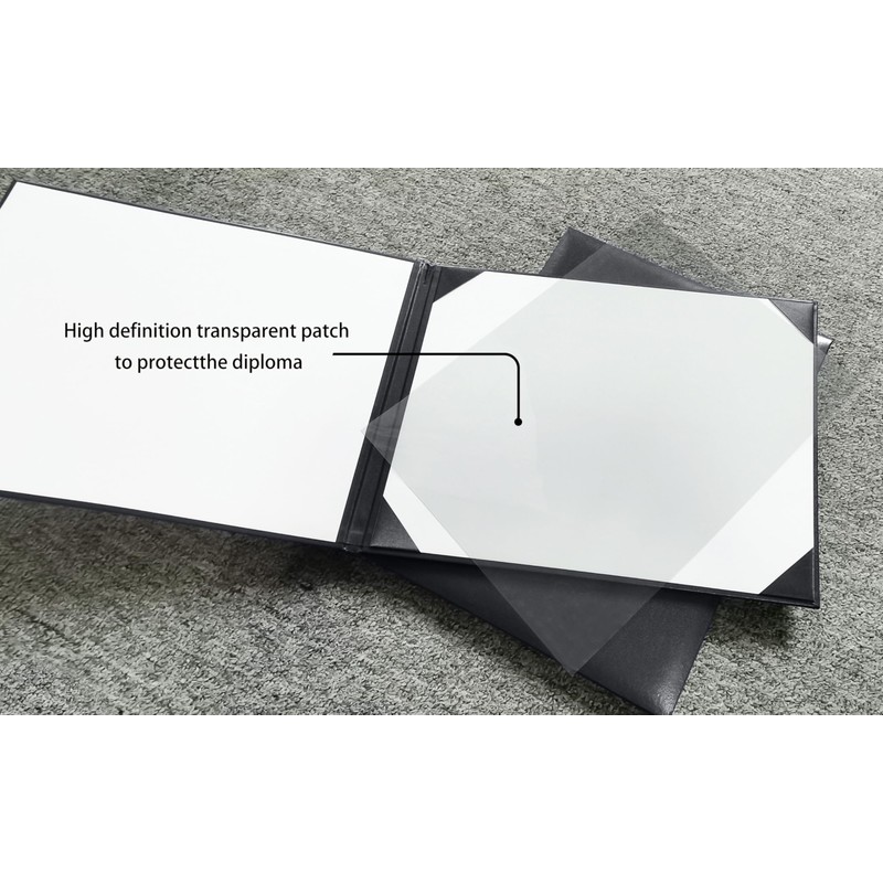 Gradplaza Padded Graduation Diploma Cover for Certificate 8.5''x 11''
