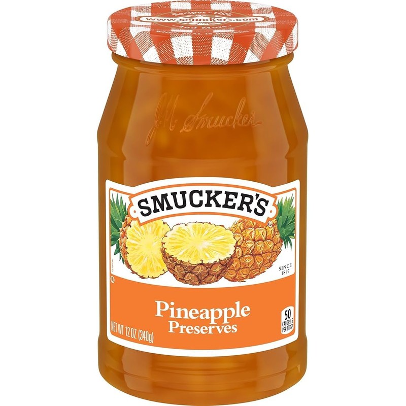 Smuckers, Preserve Pineapple - 12 Ounce