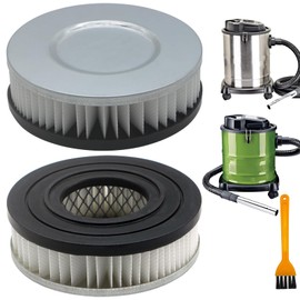 2 Pack HEPA Vacuum Motor Filters Compatible with PowerSmith PAVC101, 10 Amp Ash Vacuum