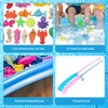 56 Pieces of Magnetic Fishing Game, Fish Game for Kids,