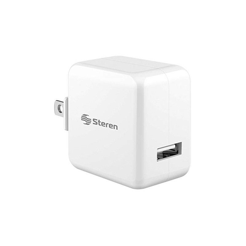 Steren ELI-712 Cargador USB de Casa 2.1 Amp