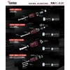 Kaedear KDR-BE2-HYSM6-GD Handlebar End Weights for Motorcycles, Motorcycle Accessories, Variable