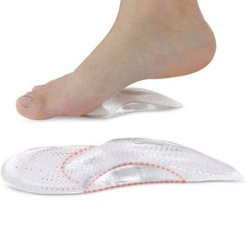 PEDIMEND Forefoot Cushions Arch Support Pad | Metatarsal Forefoot Arch Support | Flat Foot Orthopedic Insoles | Unisex (3PAIR - 6PCS)