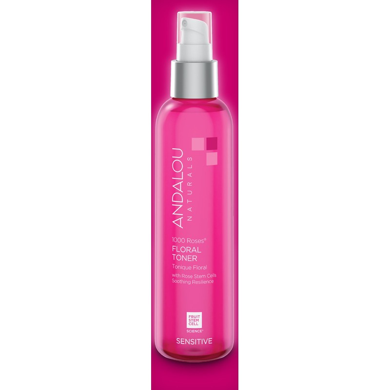 Andalou Naturals Floral Toner - 1000 Roses - 6 Oz