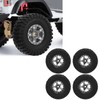 RC Car Rubber Tires Metal Tyre Wheel Full Series Universal