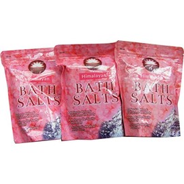 3 x 450g OF EYSIUM SPA HIMALAYAN BATH SALT SALTS - FOR A RELAXING BATH