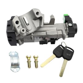 XQSMWF Ignition Switch Cylinder Lock with 2 Keys Compatible with Honda Accord 2003 2004 2005 48 Odyssey 2005 2006 Civic 2003 2005 Replace 06350-SAA-G30 35100-SDA-A71 06350SAAG30 35100SDAA71