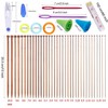 Dennty Needle Set, Knitting Tools, Knitting Rod Set, Beginners, Kit,
