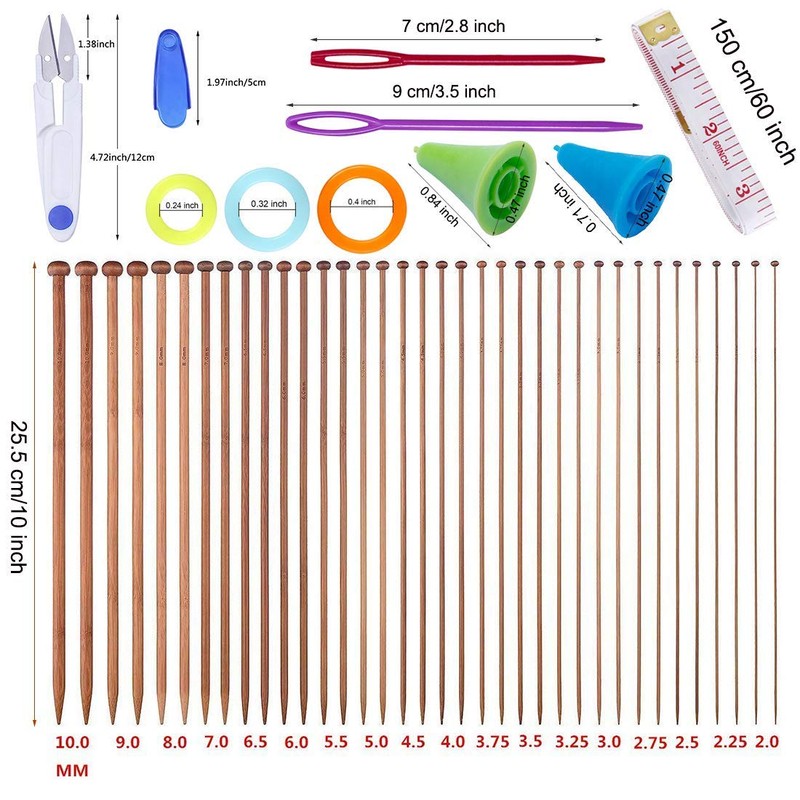 Dennty Needle Set, Knitting Tools, Knitting Rod Set, Beginners, Kit,