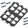 VELCKING for Milwaukee Packout Mounting Plate, Metal Storage Base, Wall
