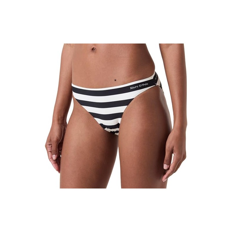 Marc O'Polo Women's Ystad (Fine Mop Stripe) Bikini Bottoms, multi-coloured