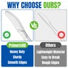 500 Count Plastic Knives Heavy Duty, Clear Plastic Knives Disposable