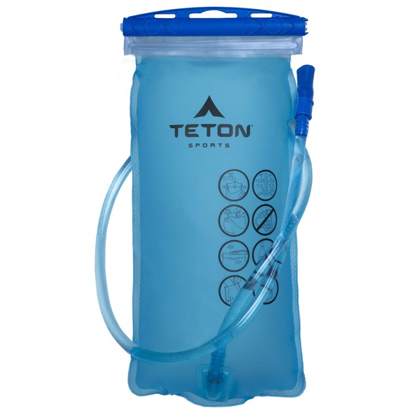 TETON Sports 3L Hydration Bladder; BPA Free Water Reservoir; Easy to Refill and Clean