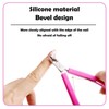 Criyar Fine Edge Cuticle Trimmer & Nippers, Scissor, Silicone Handle