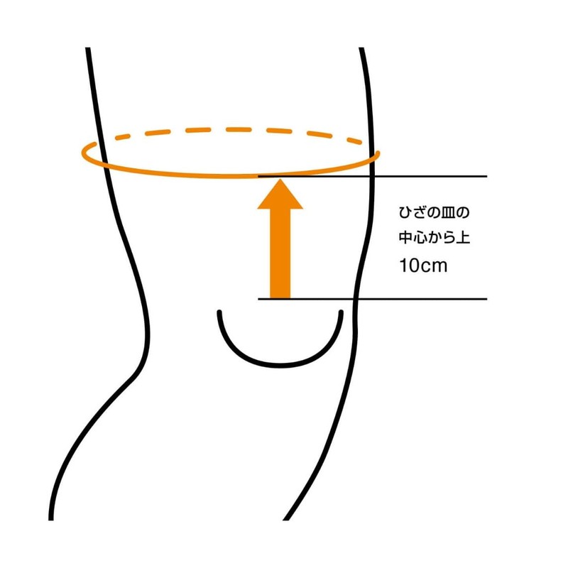 Colantotte MAG Supporter Knee W Wrap, Black, S