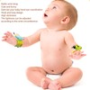 Baby Wrist Rattle Socks Set Soft Cute Cartoon Animal Hand