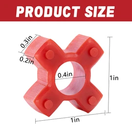 DECOHS 12 Pcs Electric Honey Extractor Bushing Connectors, Buffering Pad Connectors for Electric Honey Extractor Accessories, Cushioning Pads Connector for Honey Extractor Beekeeping Supplies