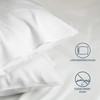 Dreamzie Pillowcase 60 x 60 cm, White, Set of 2,