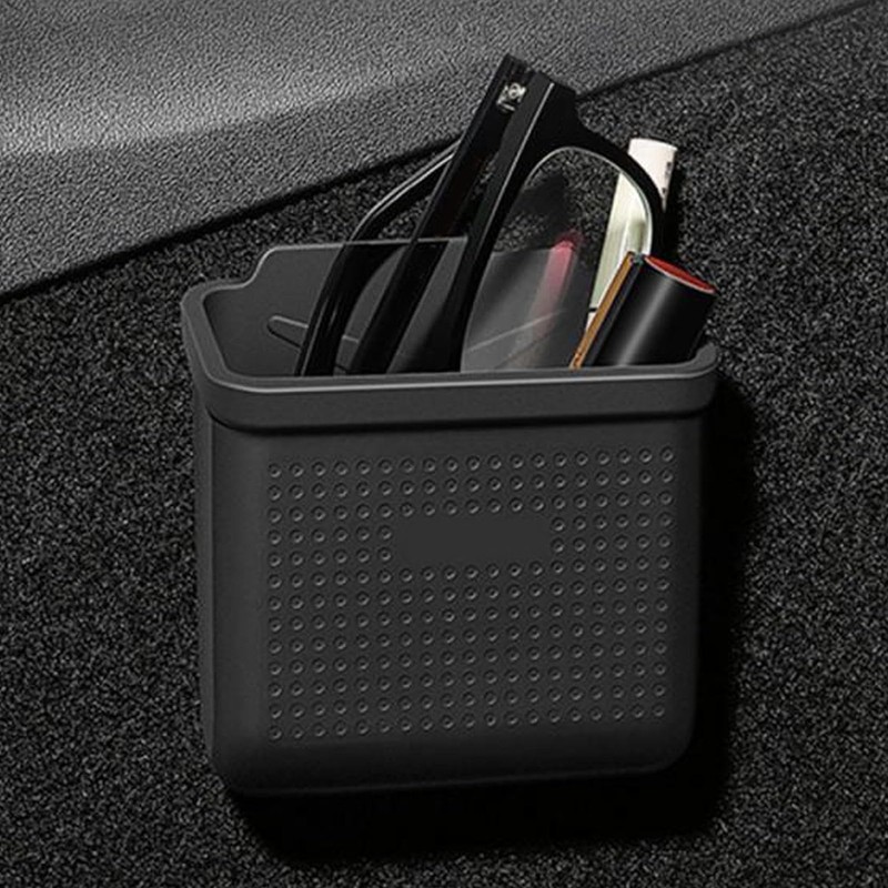 Car Side Pocket Organizer with Velcro Center Console Phone Tray