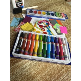 Beginner Arts and Craft Kit Perfect for Easter / Oil Pastels, Watercolor & More