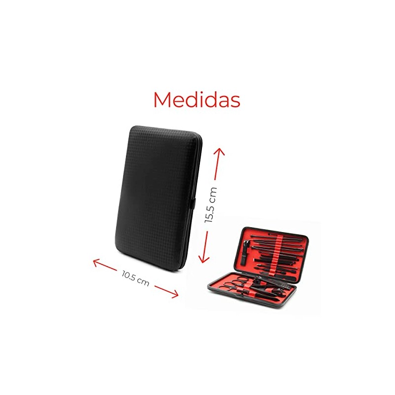 Raganet, Set De Manicure y Pedicure, Cortaúñas, Para Pies y