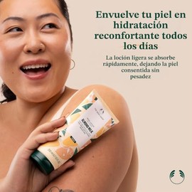 The Body Shop Loción corporal de leche de almendras y miel, 6.75 onzas líquidas