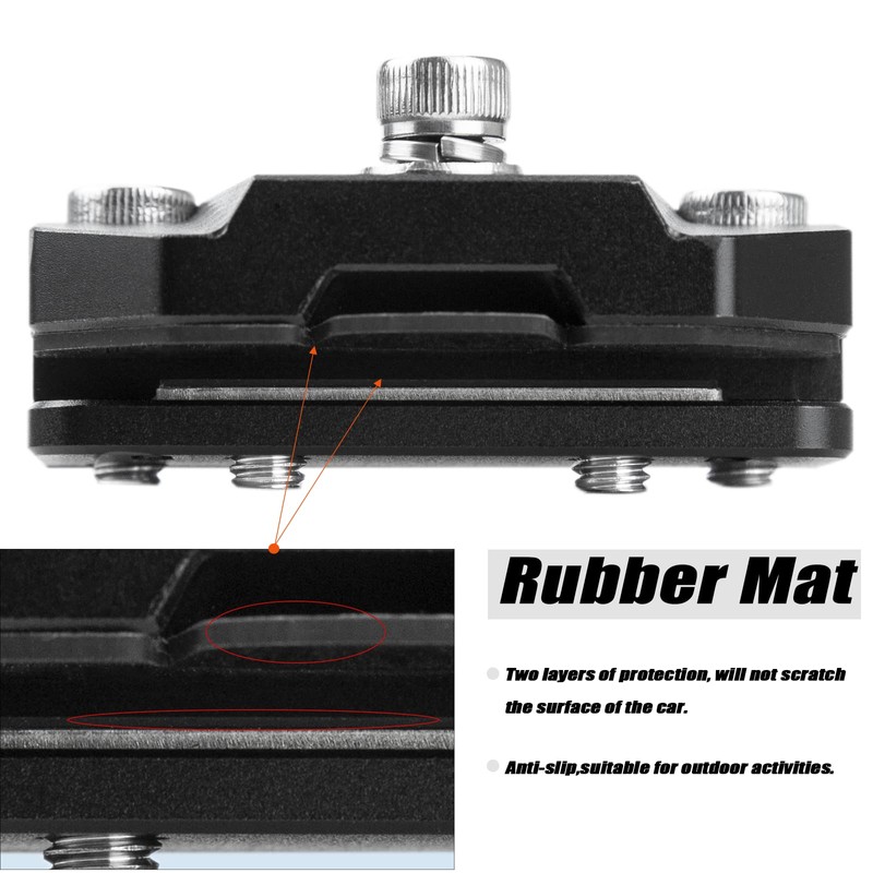 Universal Hood Mounting Bracket - Ditch Light Brackets 2PCS Kit