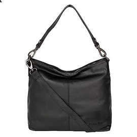 zarolo Women's Leather Bag, Shopper Bag, Hobo Bag, Shoulder Bag, Shoulder Bag, Robust Genuine Leather Vinatge, Cross Body, Handbag, black