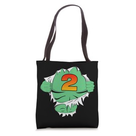 Kids Superhero Birthday Gift For 2 Year Old Kids Tote Bag