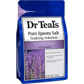 Dr Teal's Sales De Baño Dr Teal´s Calma Y Duerme Lavanda 3 Libras