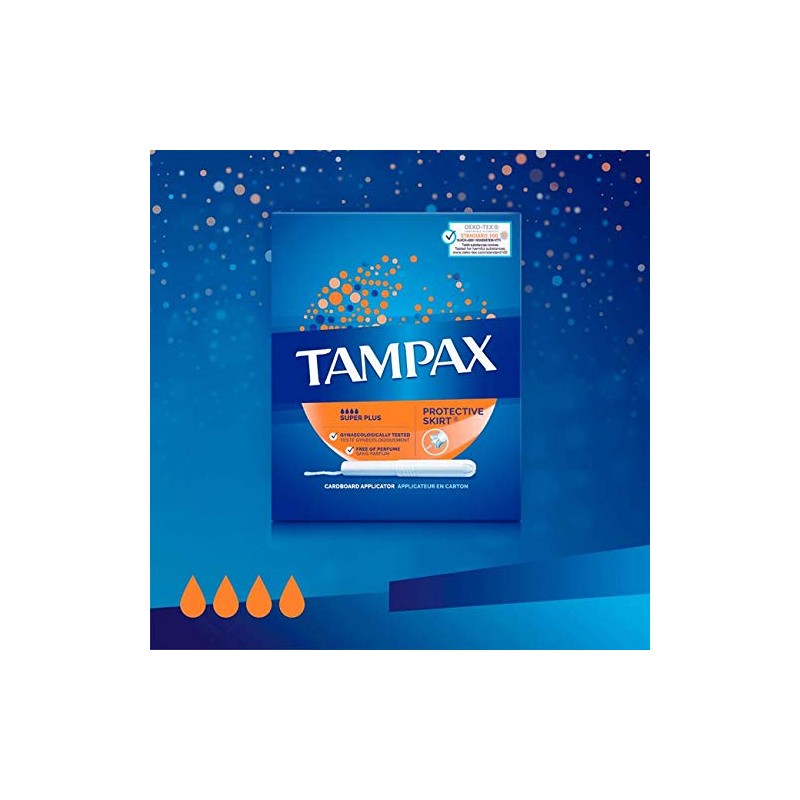 Tampax Tampons Super Plus, Pack of 20