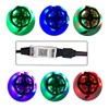 TOPXCDZ Mini RGB Bluetooth Controller USB 5V Music Bluetooth LED