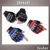 One Limitation TG184 Gloves Cycling Fingerless Protector Velcro Outdoor Men