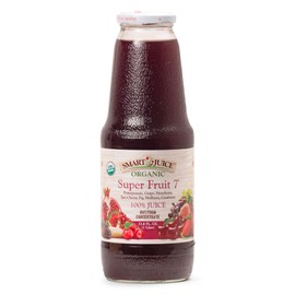 Smart Juice Super Fruit 7 Organic Juice - 33.8 fl oz (1L) - (case of 6)