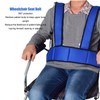 Wheelchair Seat Belt Safety Protection Cushion Slider Restraints Strap Non