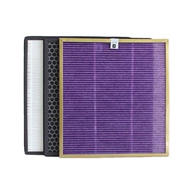 jingfei AC4121+AC4123+AC4124 Filters Kit for AC4002 AC4004 AC4012 Air Purifier Parts,White
