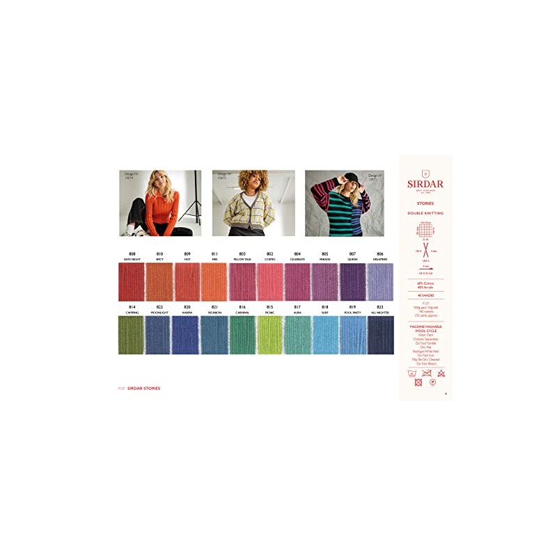 Sirdar Stories, DK Double Knitting, Pillow Talk (803), 50g