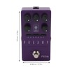 Guitar Effect Pedal Metal Purple 1/4in Interface Parameters Savable Single