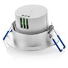 deleyCON 2 x Infrared Ceiling Motion Detectors Indoor Range 8