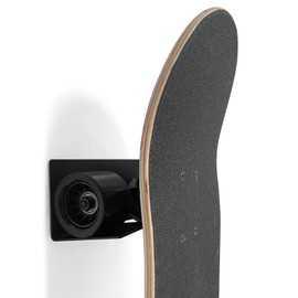 SINNNBLE 2 Pack Standard Skateboard Wall Mount Rack for Longboard Skateboard, Cruiser Boards and Penny Board Display Holder