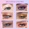Kpeuuef 3PCS Crystal Jelly Glaze Eyeshadow Stick,Lightweight Eye Brightener Stick