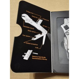 WorkZone Master  Hardware 9-in -1 Wrench Multi-tool