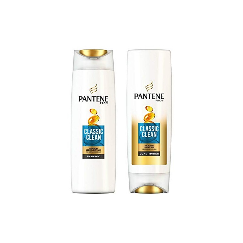 Pantene Pro-V Classic Clean Shampoo & Conditioner Set, 360ml each