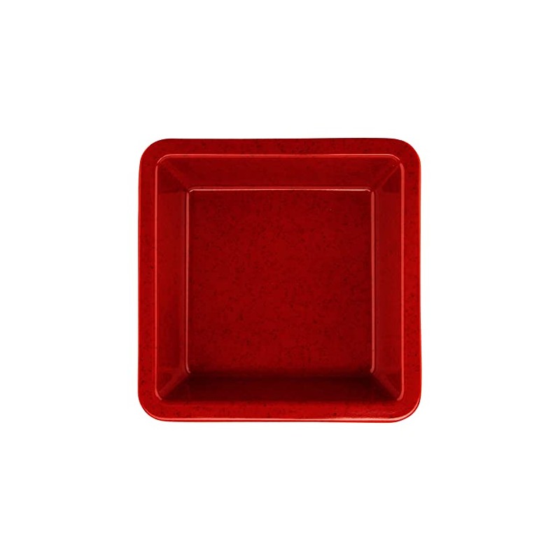 G.E.T. Enterprises ML-122-RSP Red Sensation 6 oz. Square Side Dish