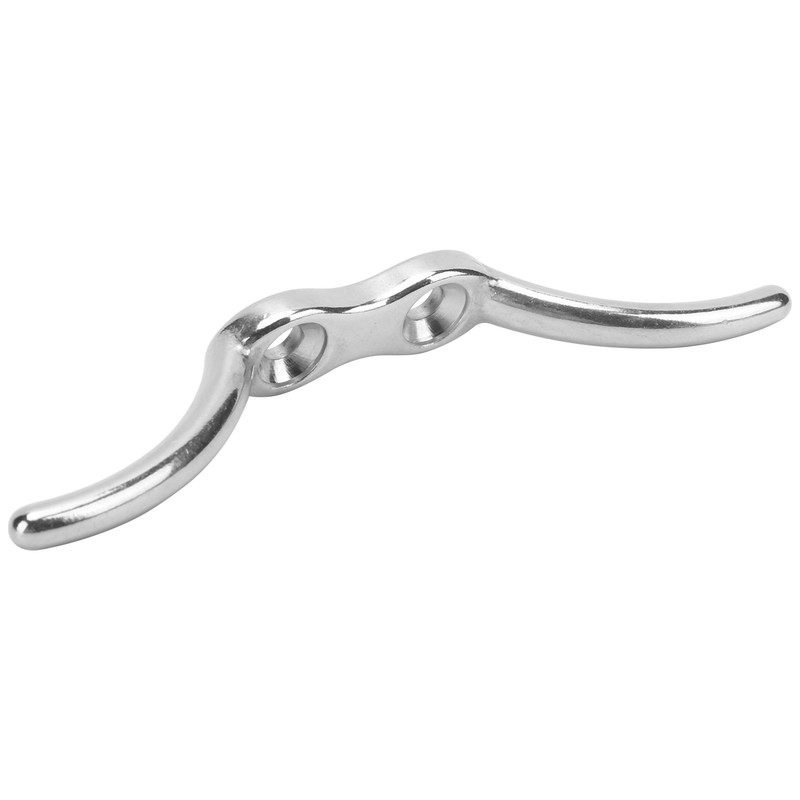 2pcs/set 6in Cleat Stainless Steel Flagpole Cleat Hook Flag Halyard