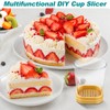 Creative Strawberry & Fruit Slicer | Detachable Cutter with Push