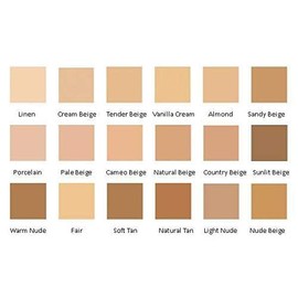 Mineral Liquid Powder Foundation Spf Hypoallergenic For All Skin Types Cameo Beige Treat