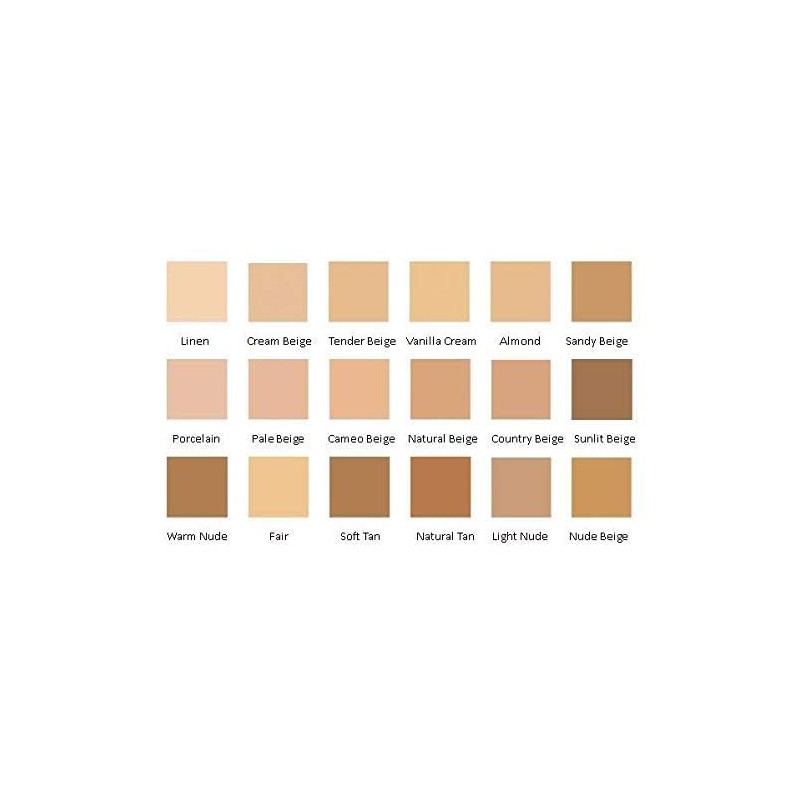 Mineral Liquid Powder Foundation Spf Hypoallergenic For All Skin Types